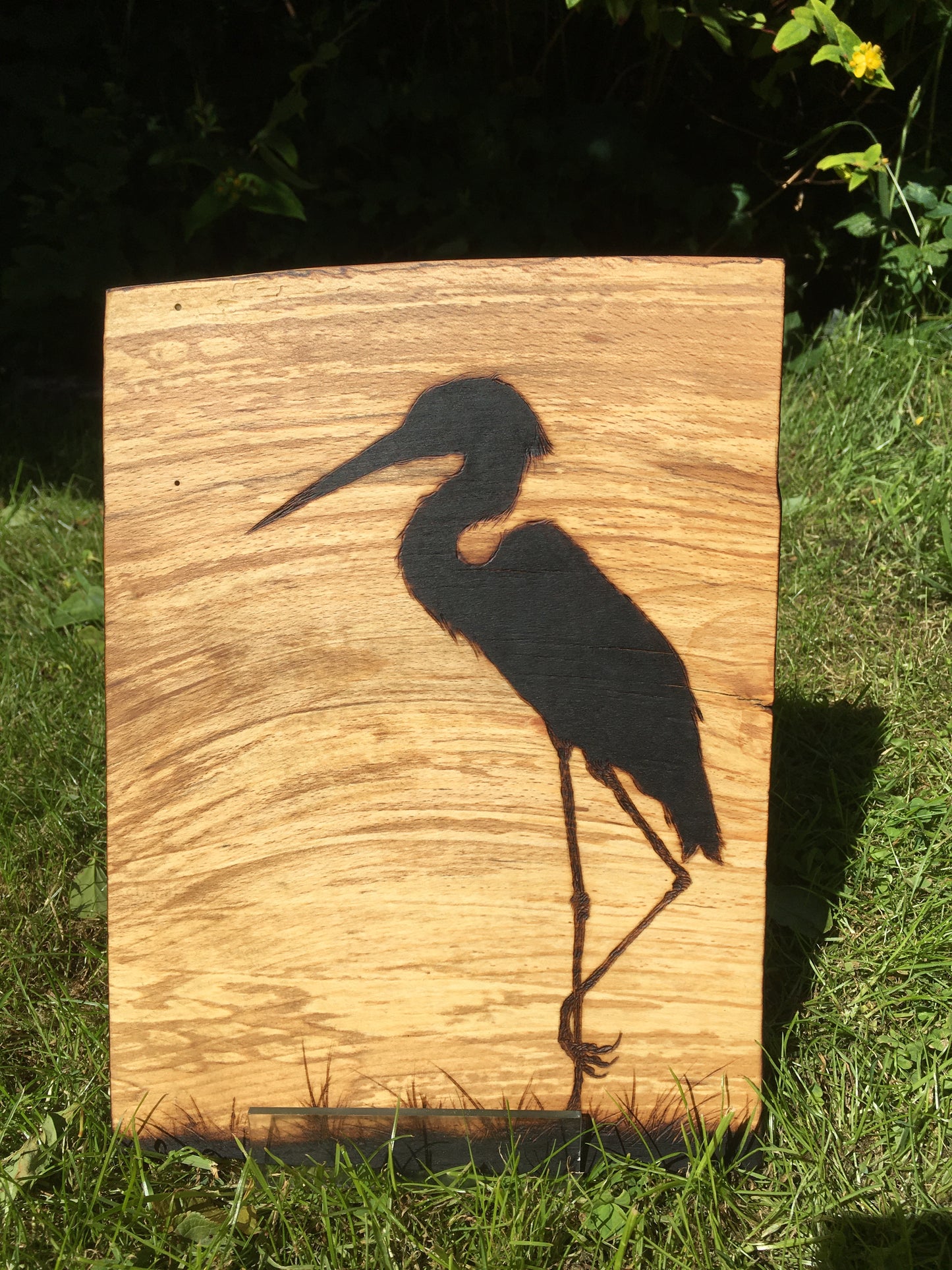 Heron wall decor