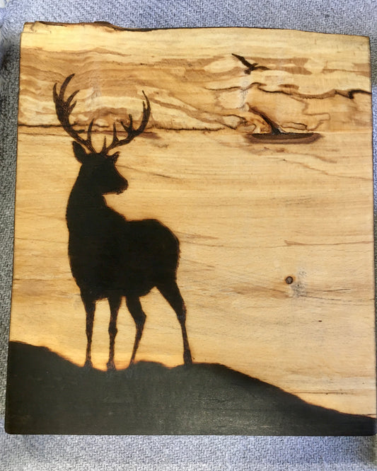 Stag wall decor