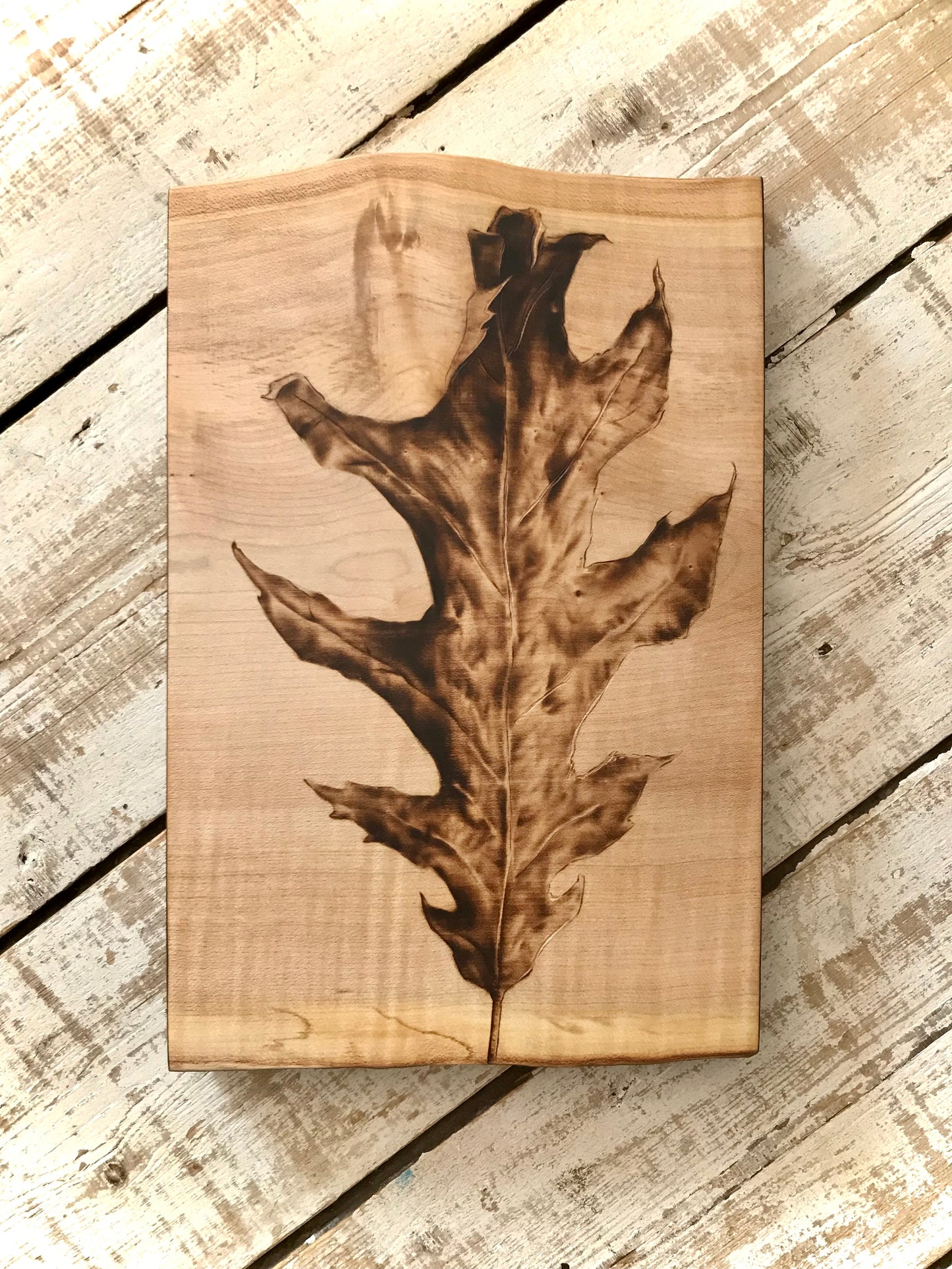 Oak leaf wall decor