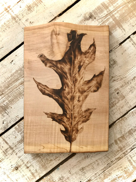 Oak leaf wall decor