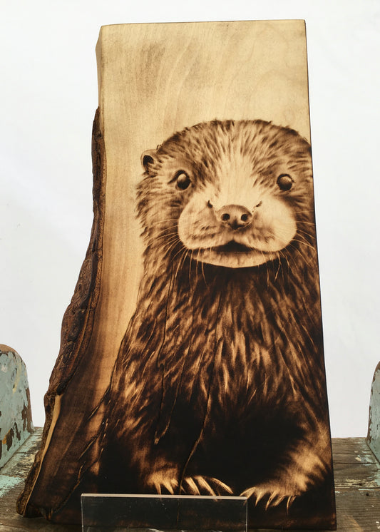 Otter wall decor