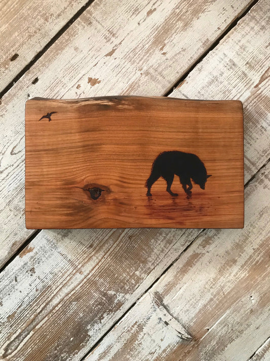 Wolf wall decor
